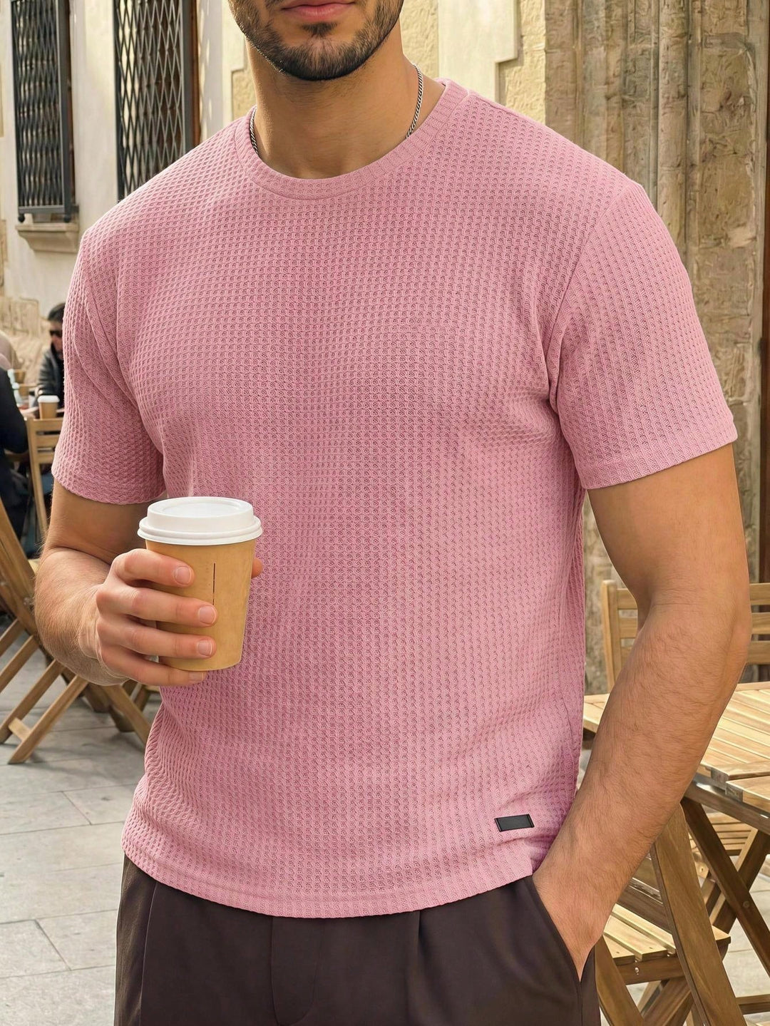 Tricou SHEIN, roz