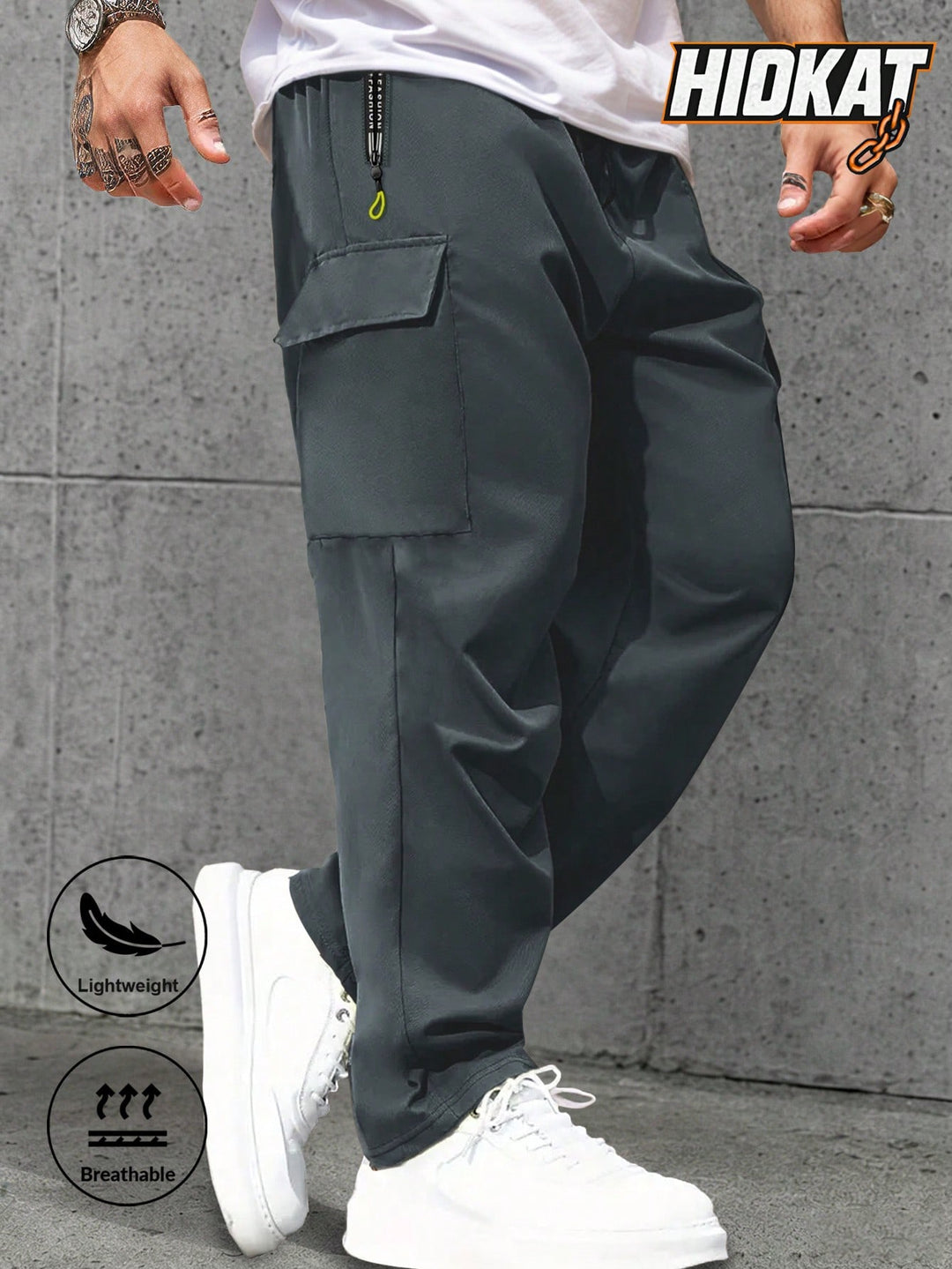 Pantaloni SHEIN, gri