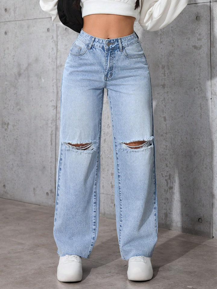 Jeans SHEIN, albastru