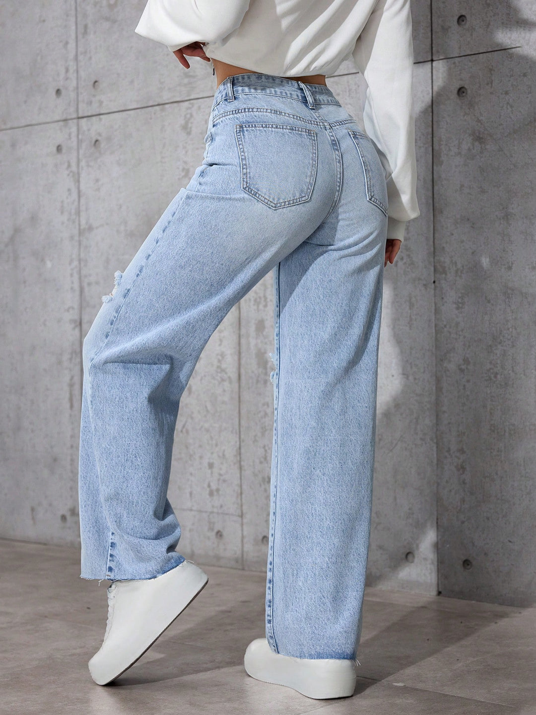 Jeans SHEIN, albastru