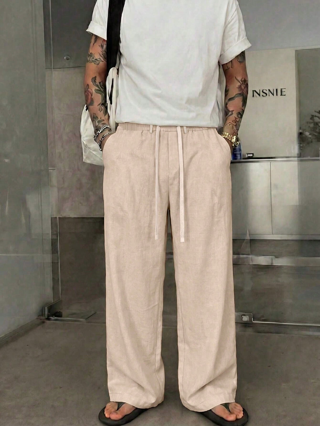 Pantalon SHEIN, bej