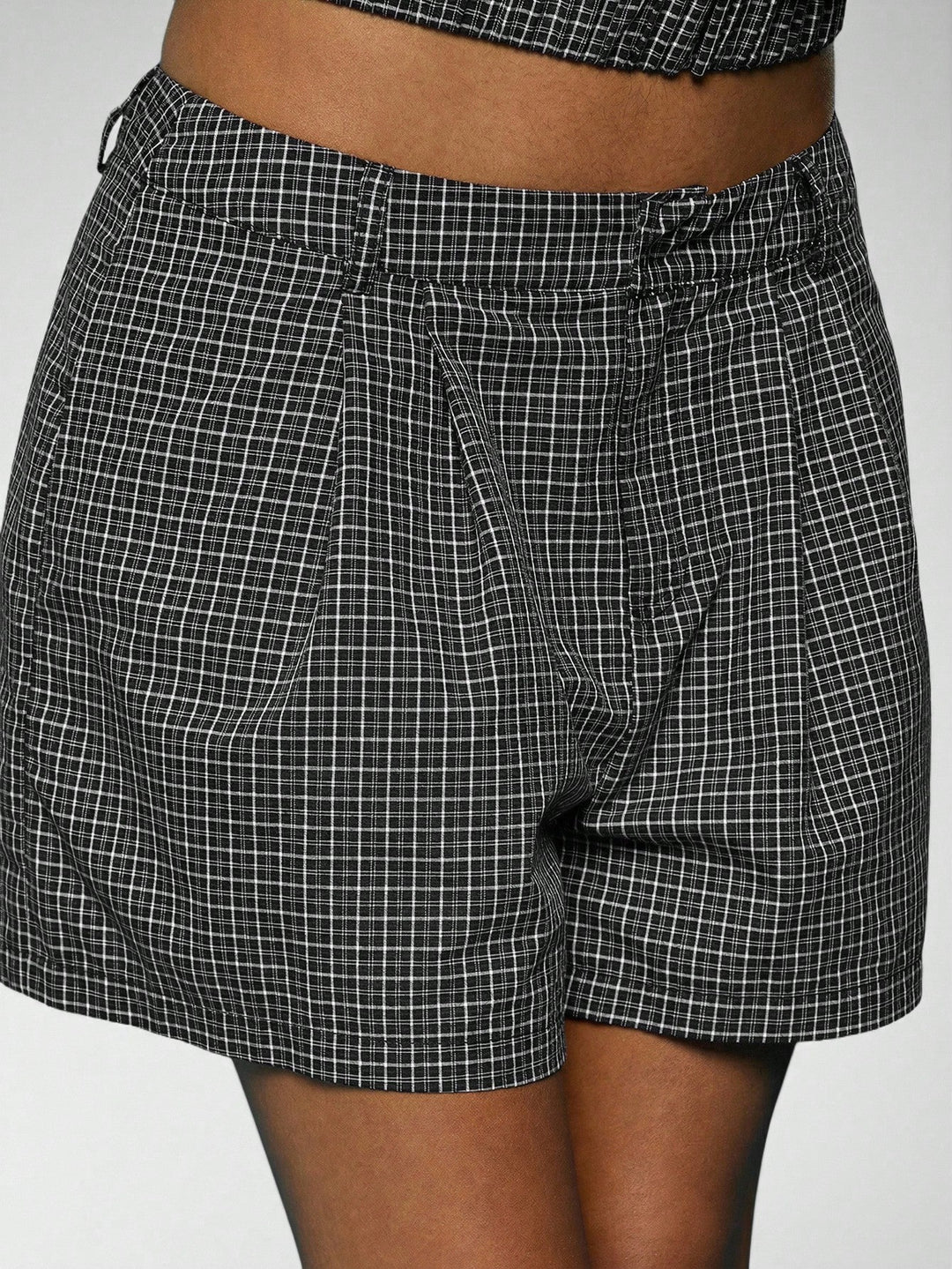 Pantaloni scurți SHEIN, negru