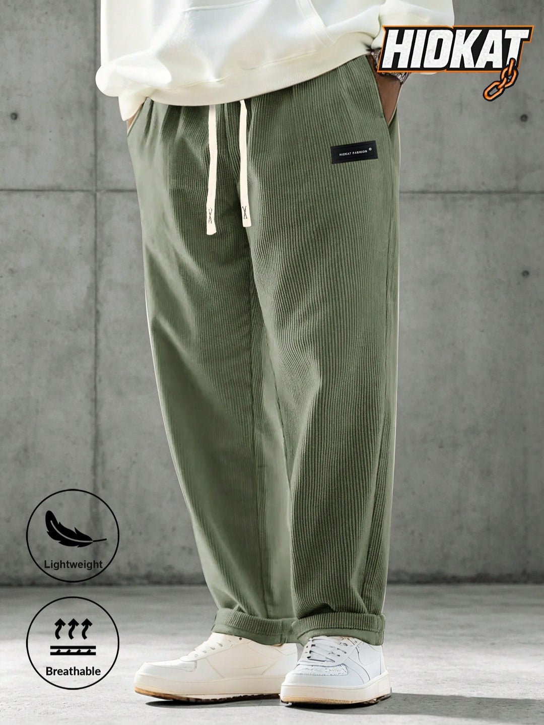 Pantaloni SHEIN, verde