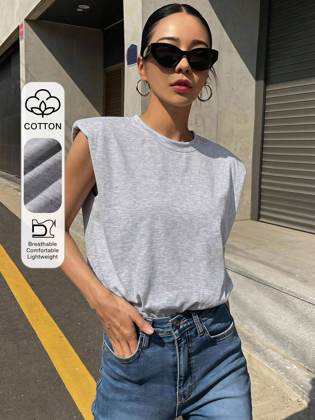Tricou SHEIN, gri