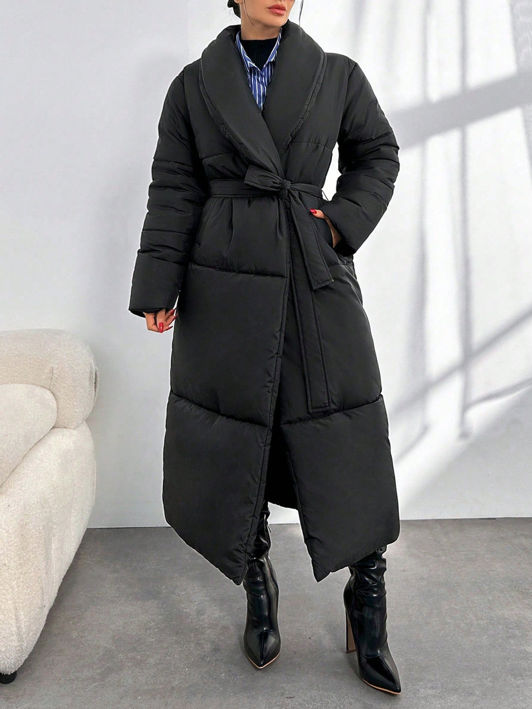 Palton SHEIN, negru