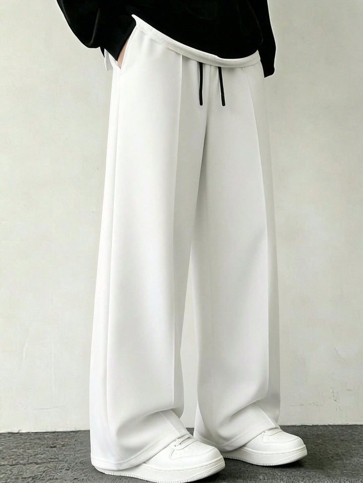 Pantaloni SHEIN, alb