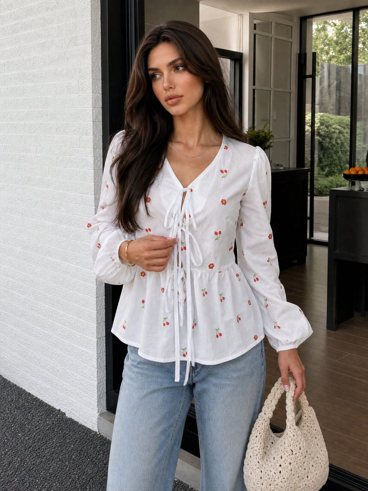 Bluza SHEIN, alb