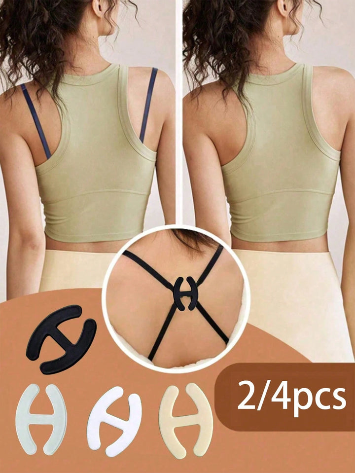Set cleme pentru bretele de sutien SHEIN, transparent