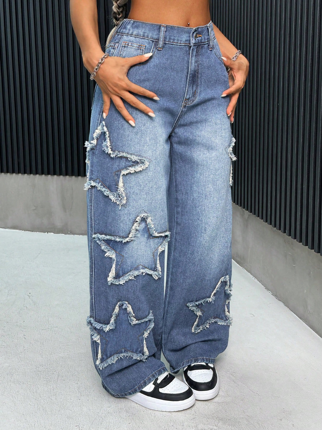 Jeans SHEIN, albastru