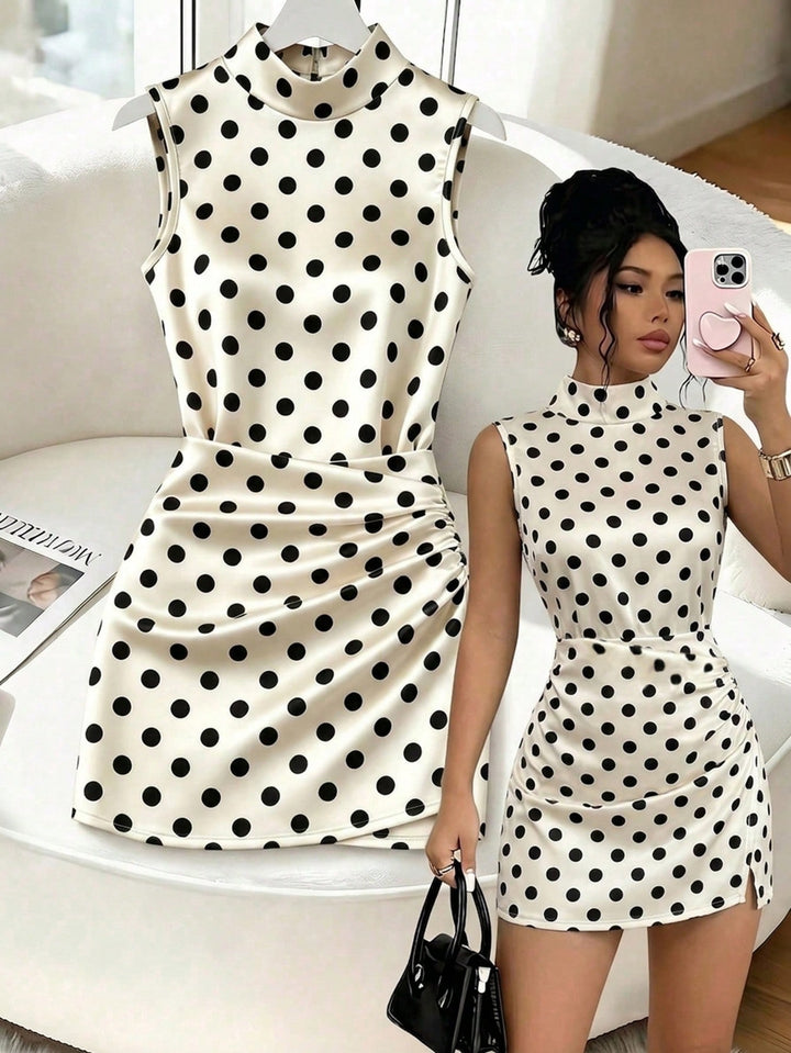 Rochie mini SHEIN, crem