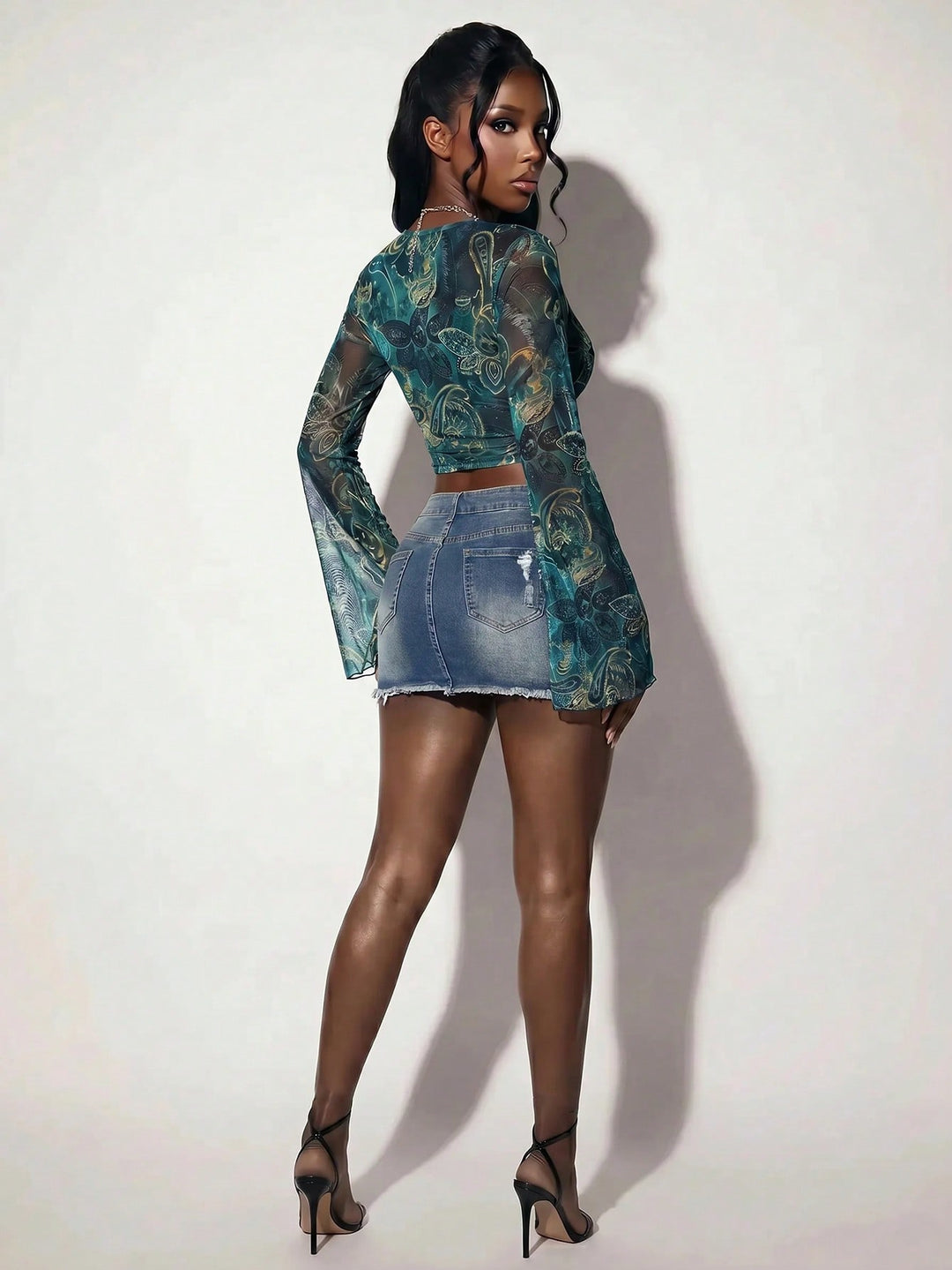Top SHEIN, albastru