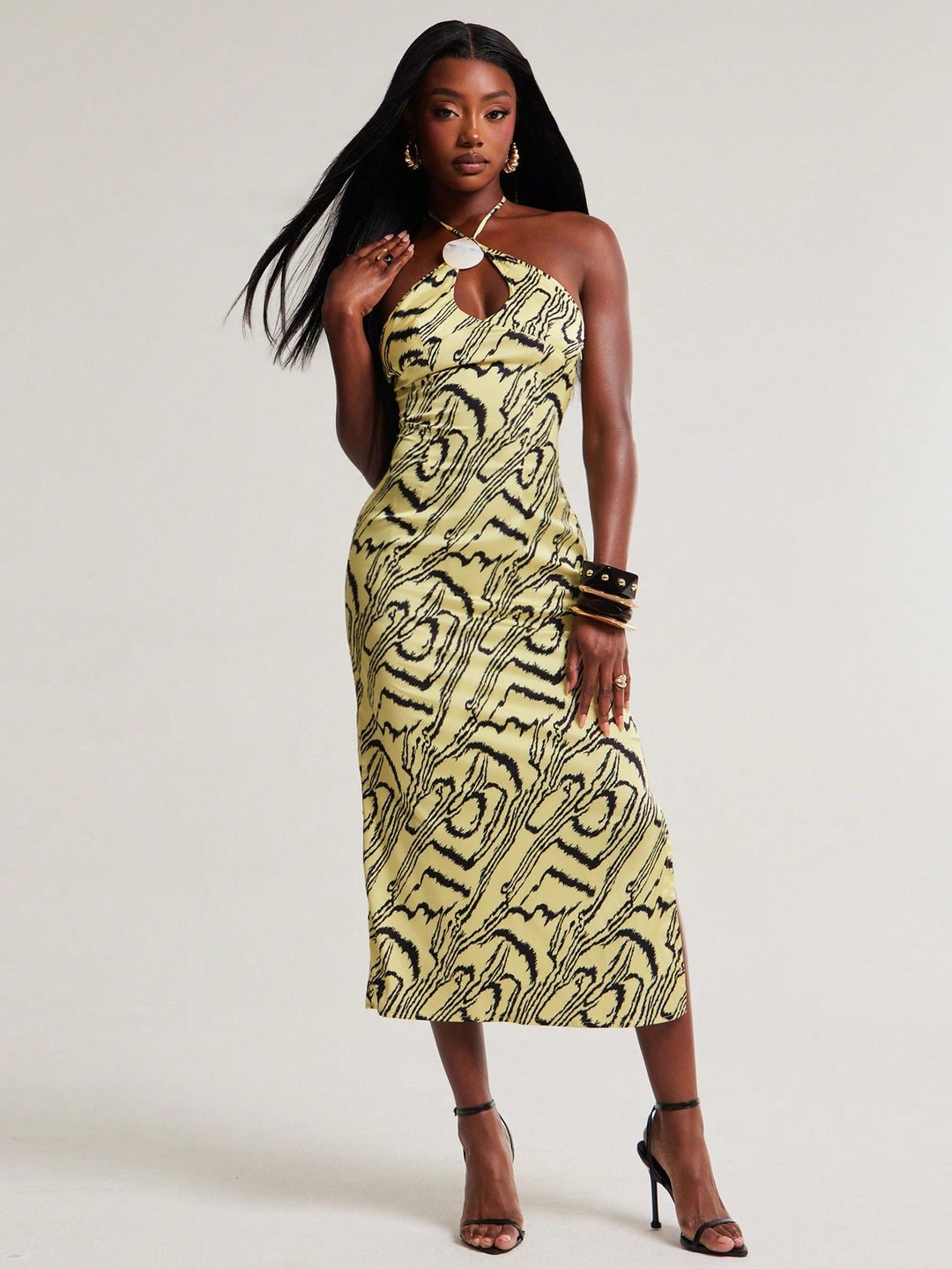 Rochie maxi SHEIN, mix culori