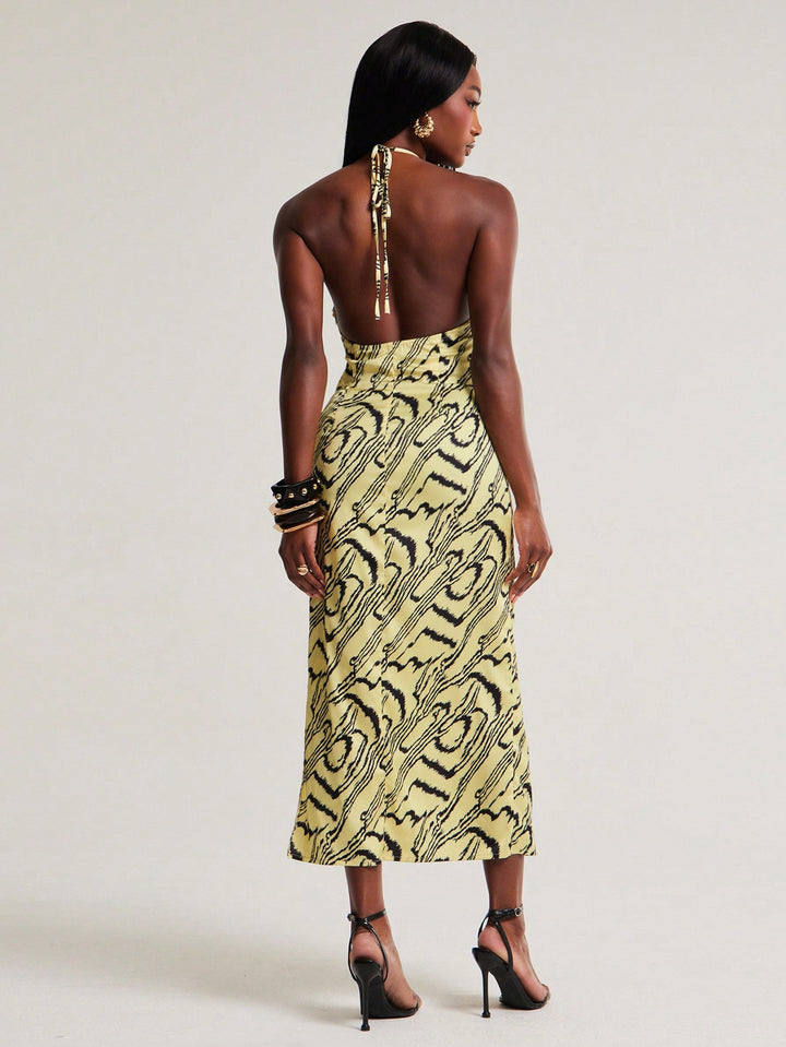 Rochie maxi SHEIN, mix culori
