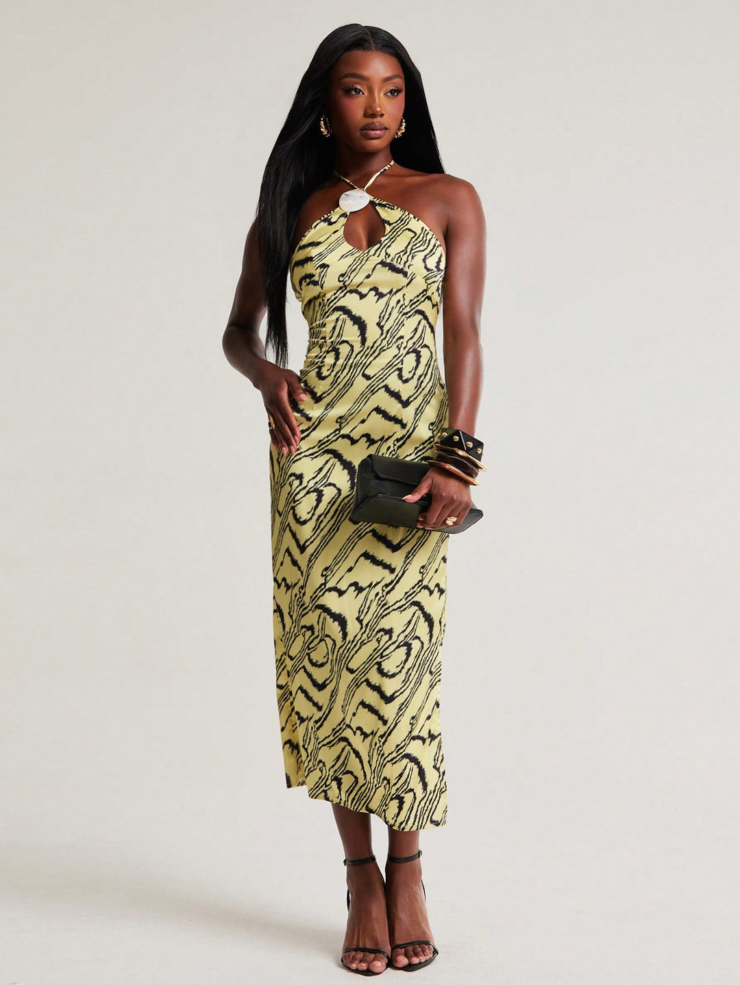 Rochie maxi SHEIN, mix culori