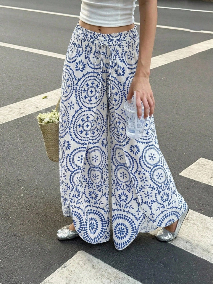 Pantaloni SHEIN, albastru