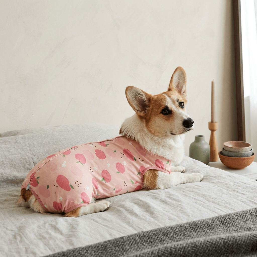 Costum de recuperare pentru animale SHEIN, roz