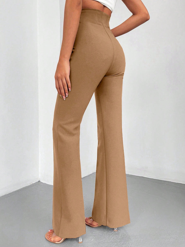 Pantalon SHEIN, portocaliu
