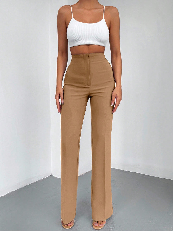 Pantalon SHEIN, portocaliu