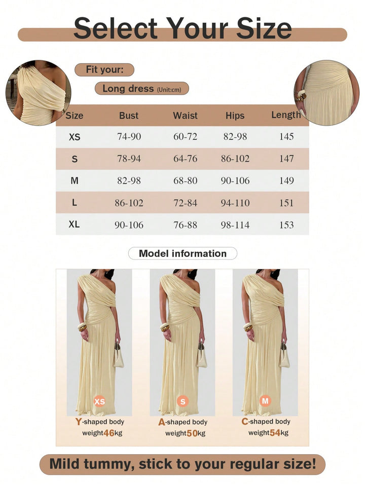 Rochie maxi SHEIN, portocaliu