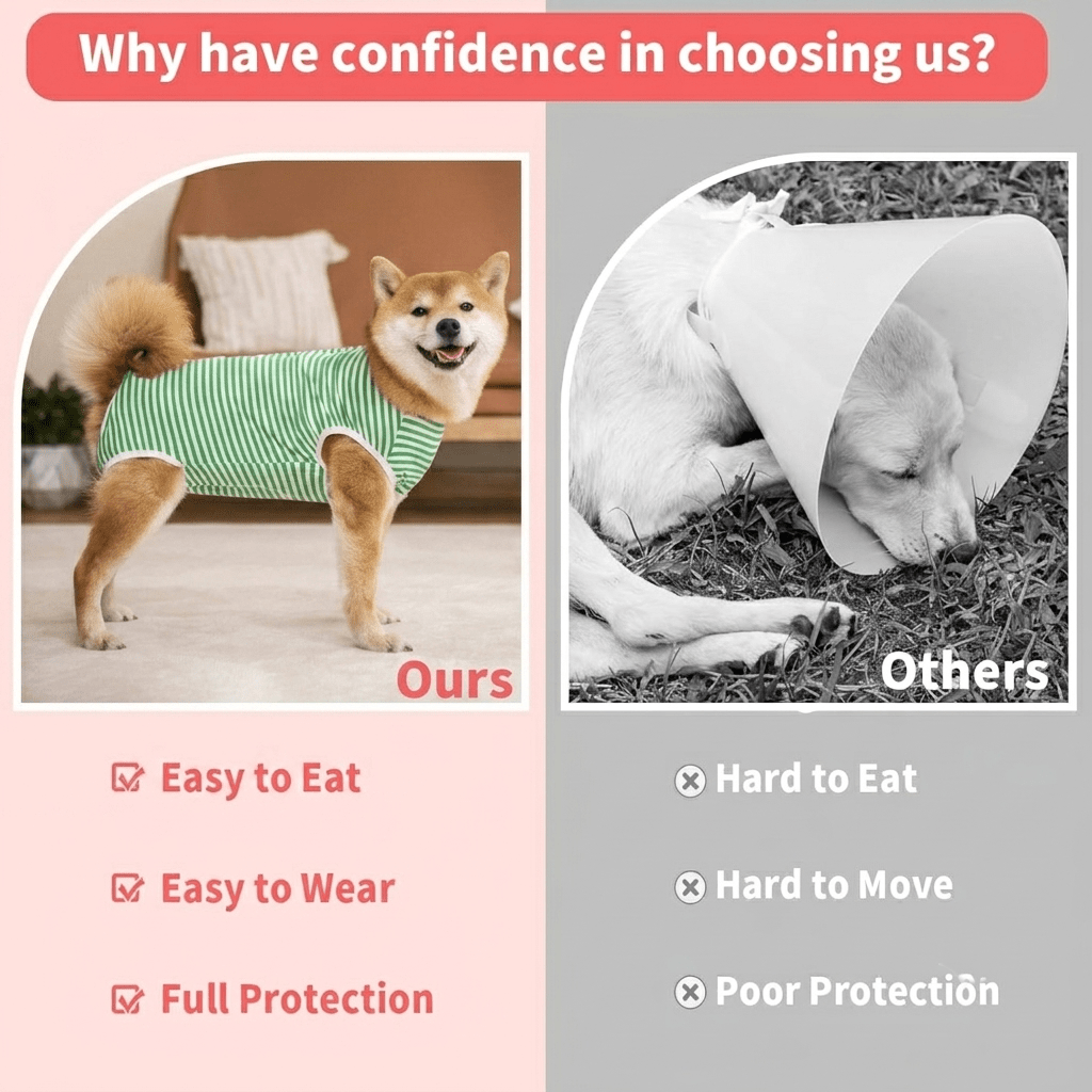Costum de recuperare pentru animale SHEIN, verde