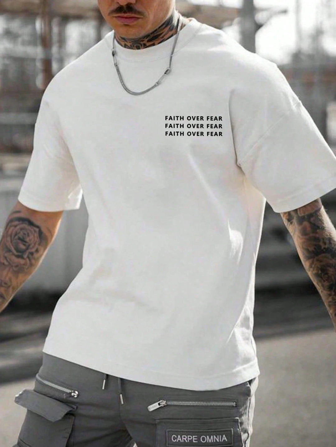 Tricou SHEIN, alb