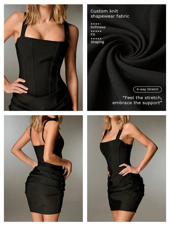 Rochie mini SHEIN, negru