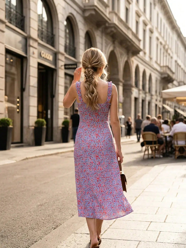 Rochie midi SHEIN, albastru