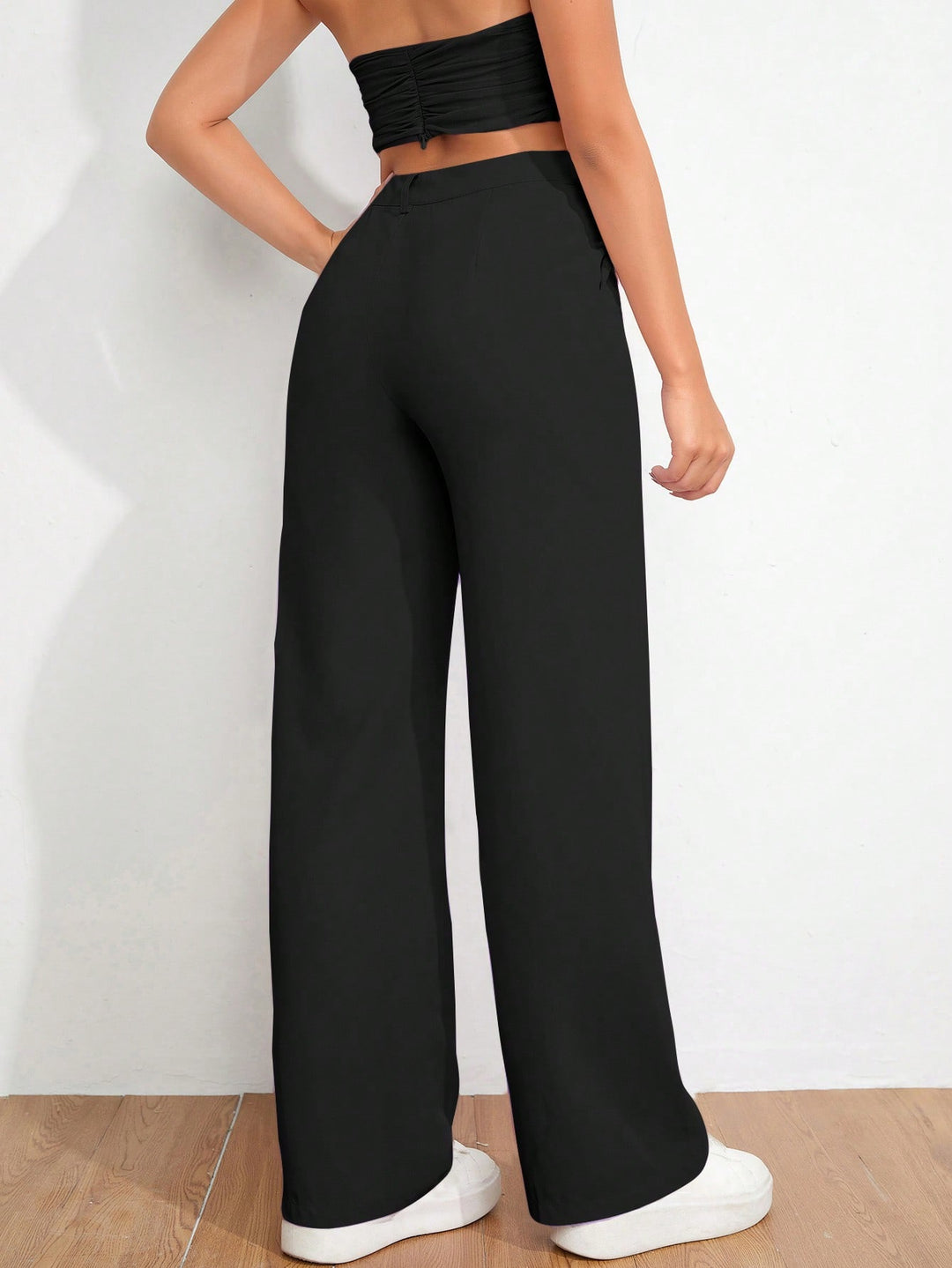 Pantaloni SHEIN, negru