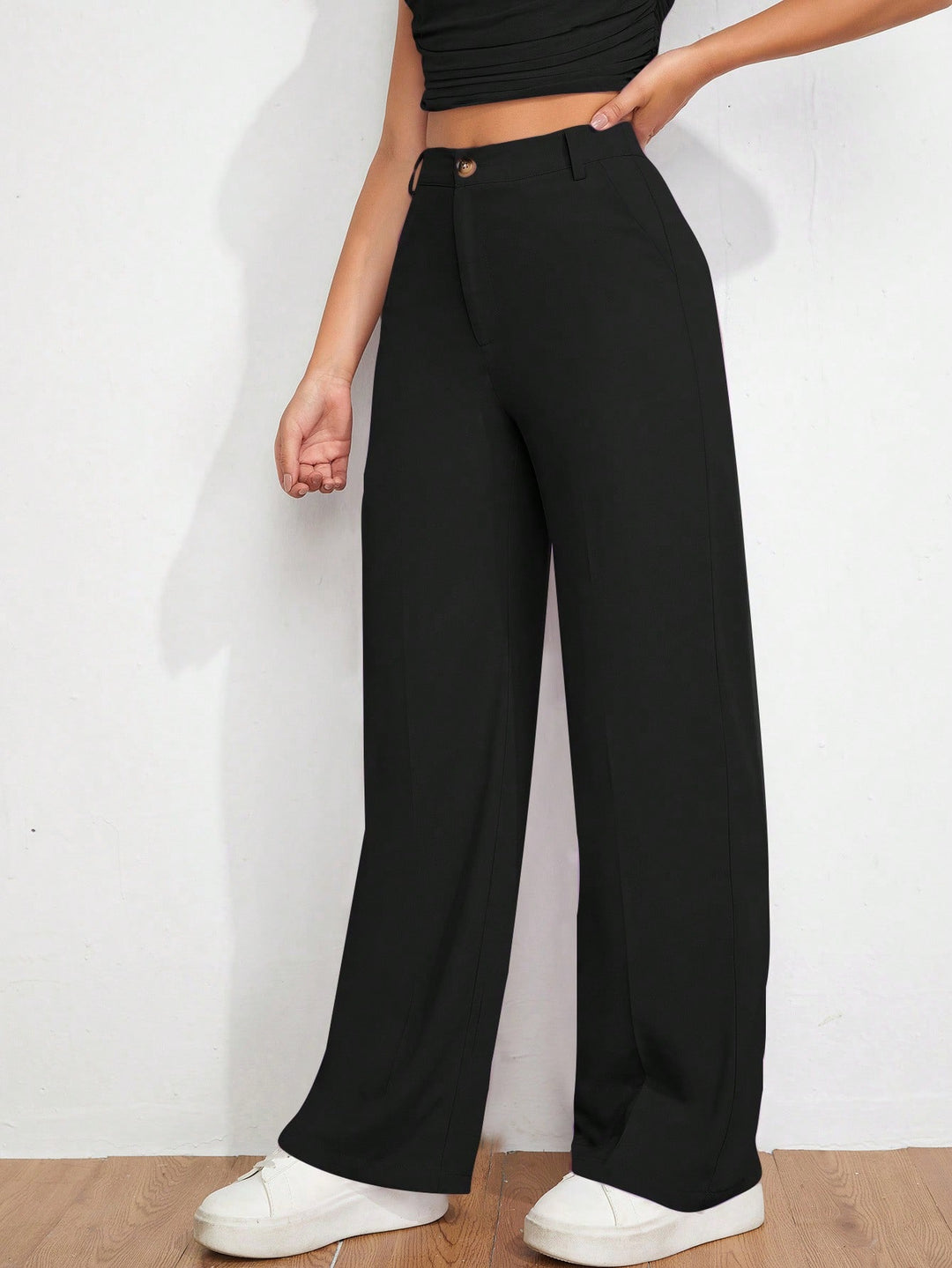 Pantaloni SHEIN, negru