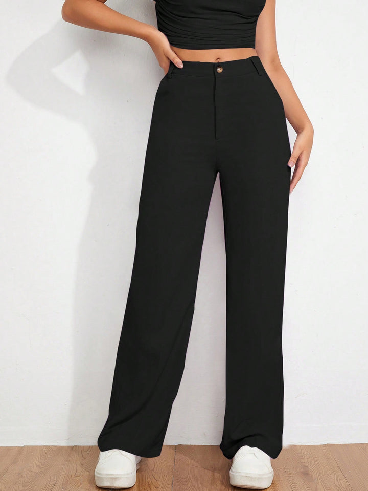 Pantaloni SHEIN, negru