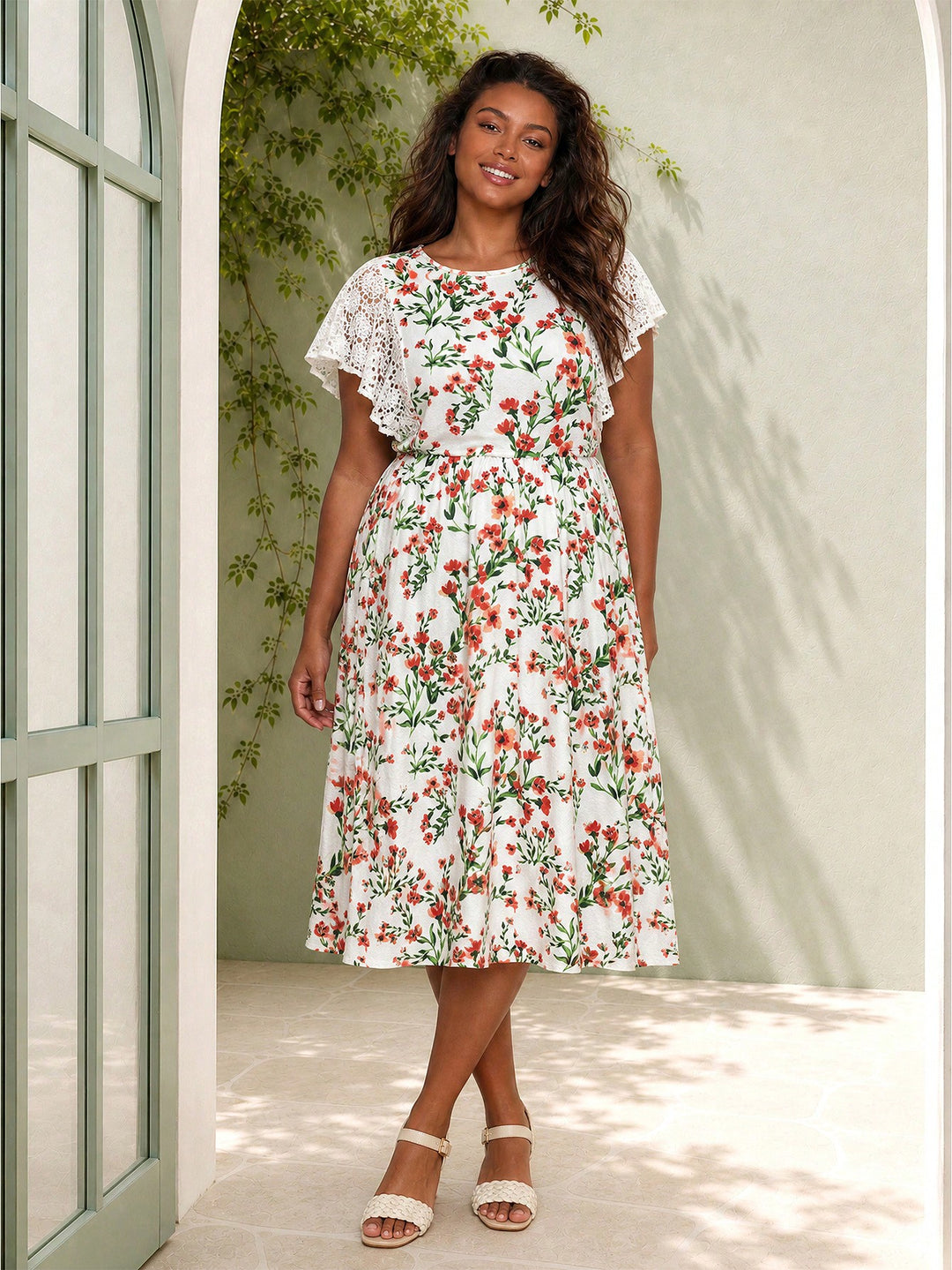Rochie SHEIN, alb