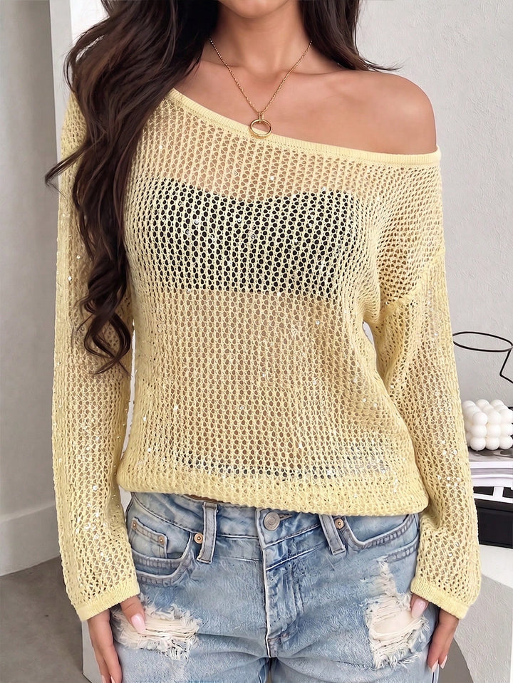 Pulover SHEIN, galben