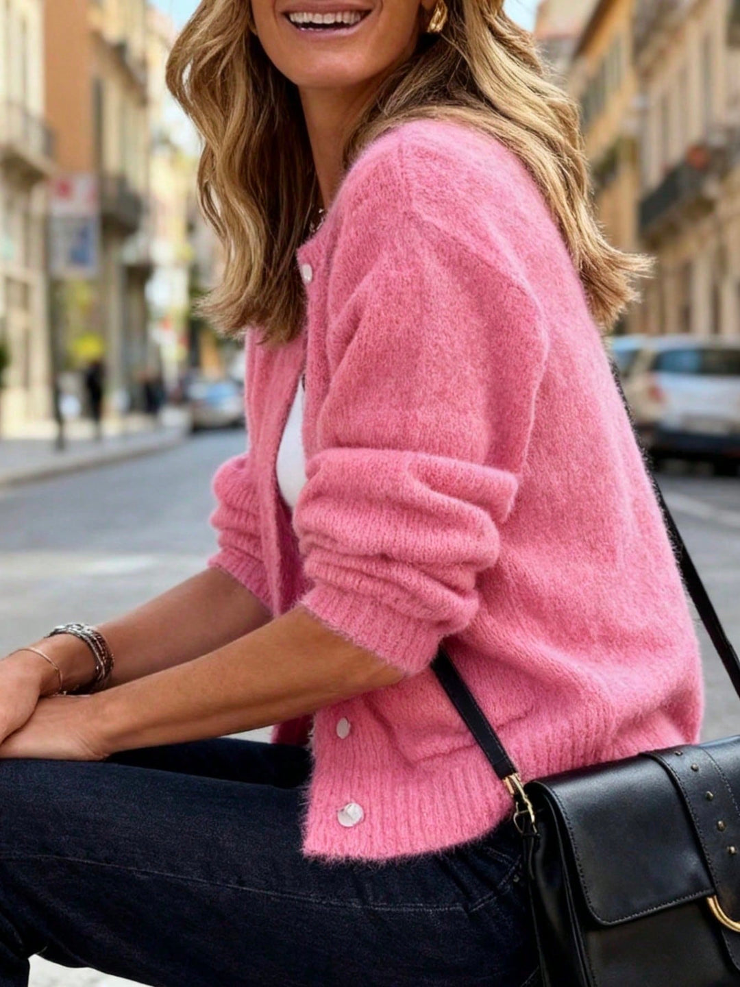 Cardigan SHEIN, roz