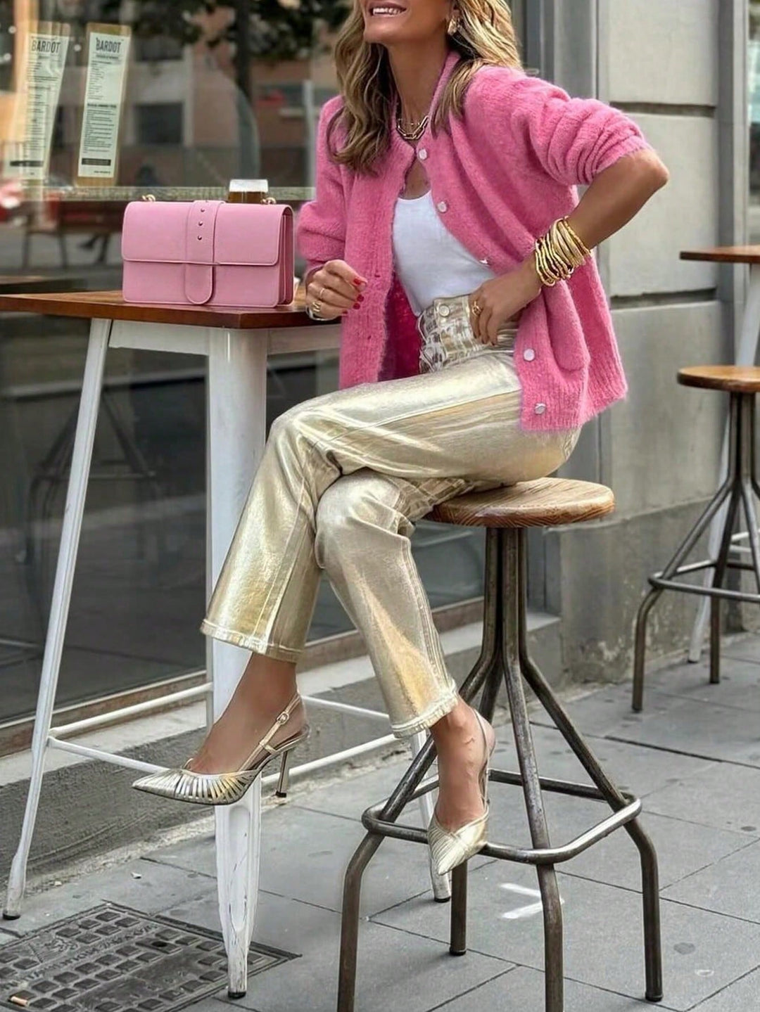 Cardigan SHEIN, roz