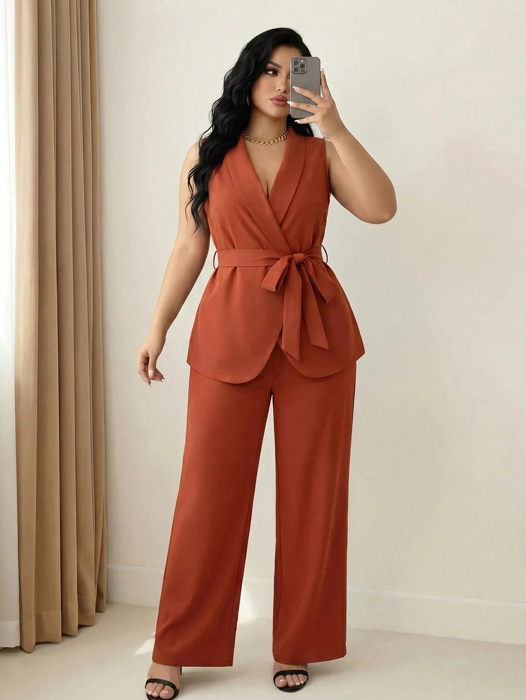 Costum SHEIN, maro