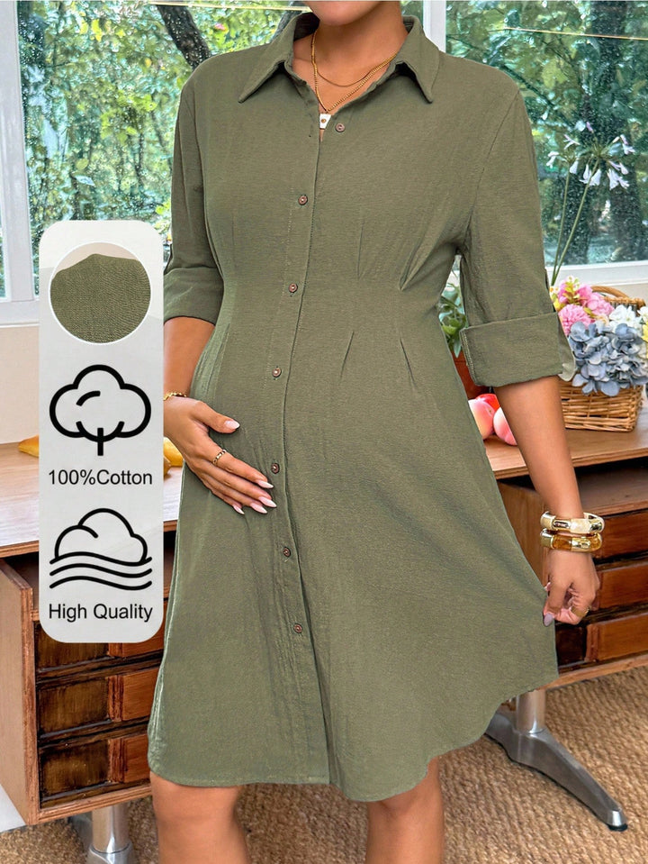 Rochie SHEIN, kaki