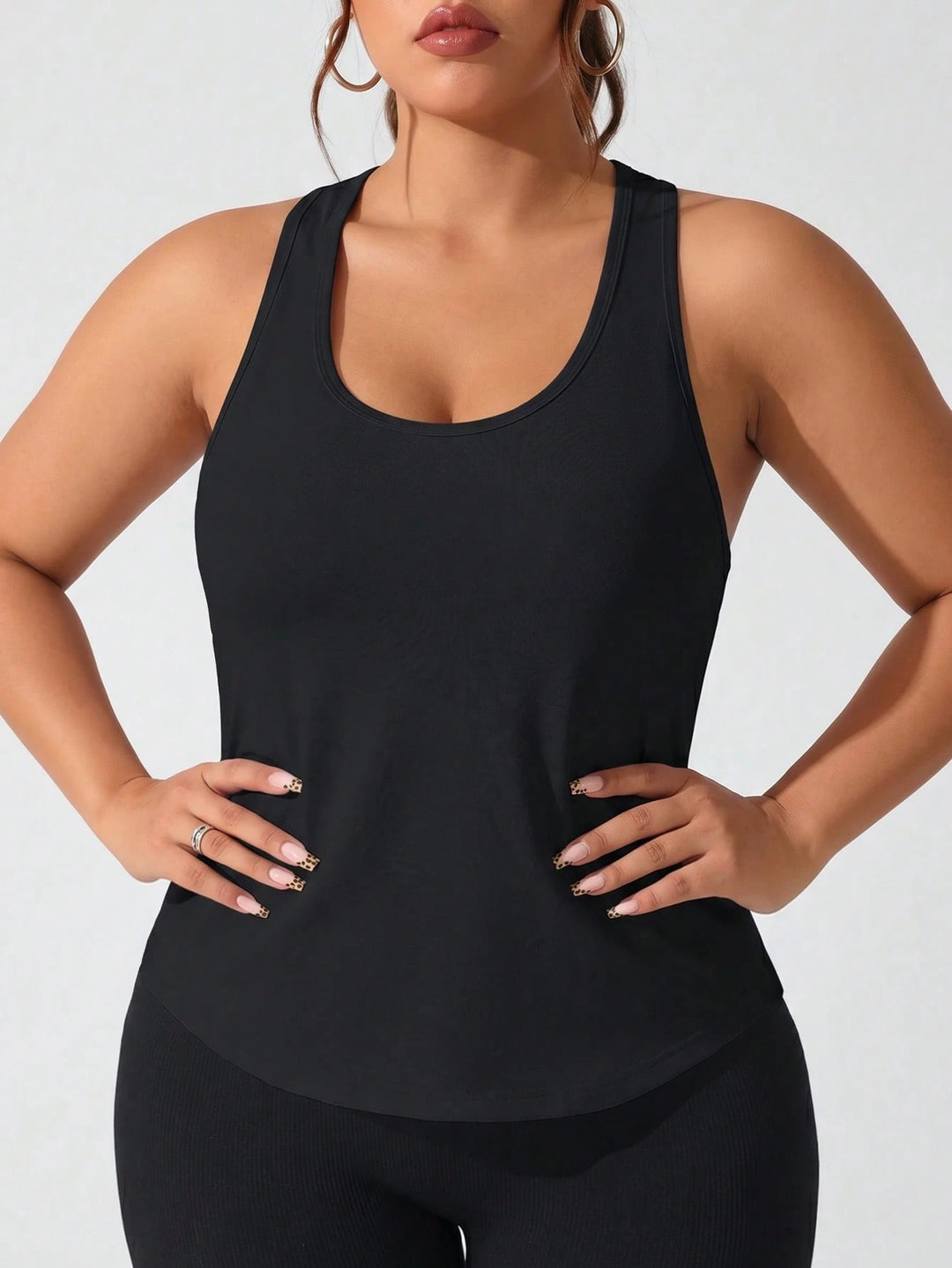 Maiou sport SHEIN, negru