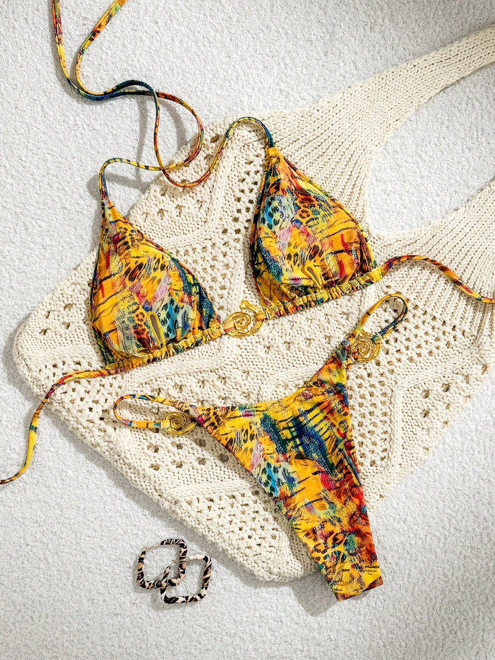 Set bikini SHEIN, mix culori