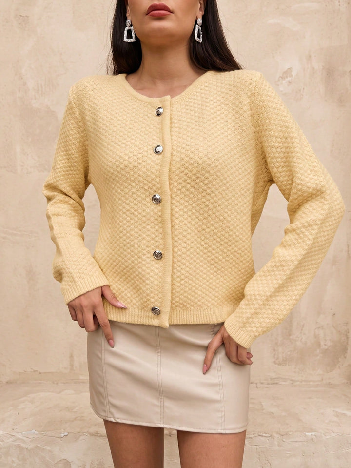 Cardigan SHEIN, crem