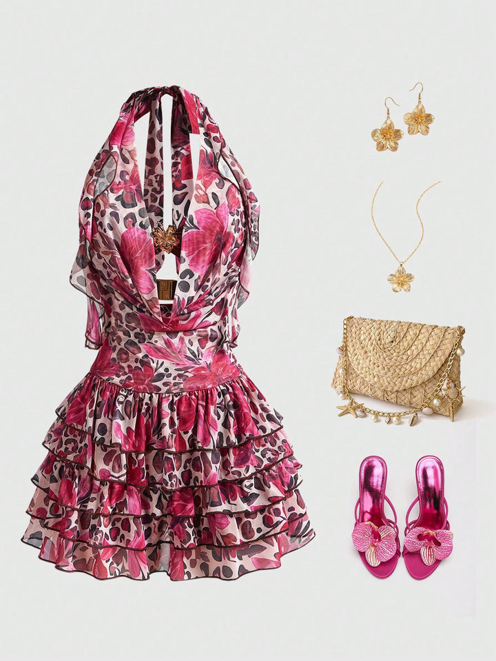 Rochie mini SHEIN, mix culori