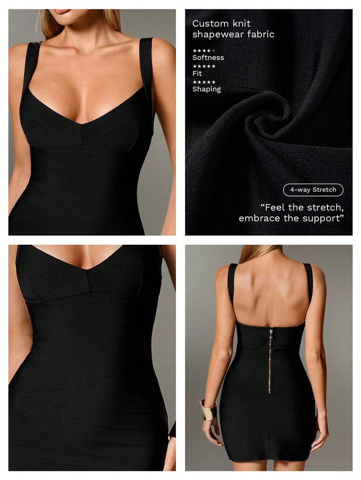 Rochie mini SHEIN, negru