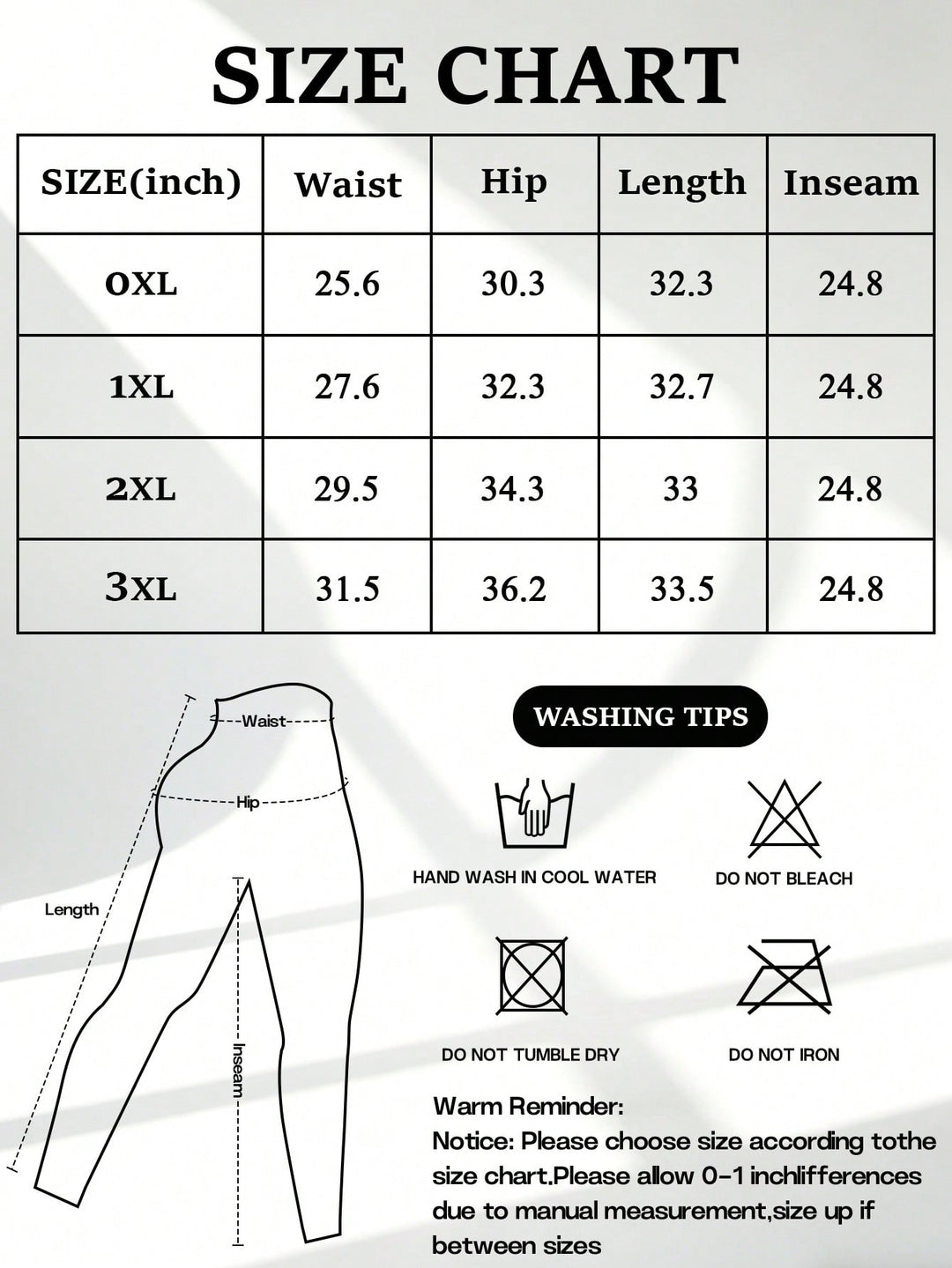 Colanti SHEIN, negru