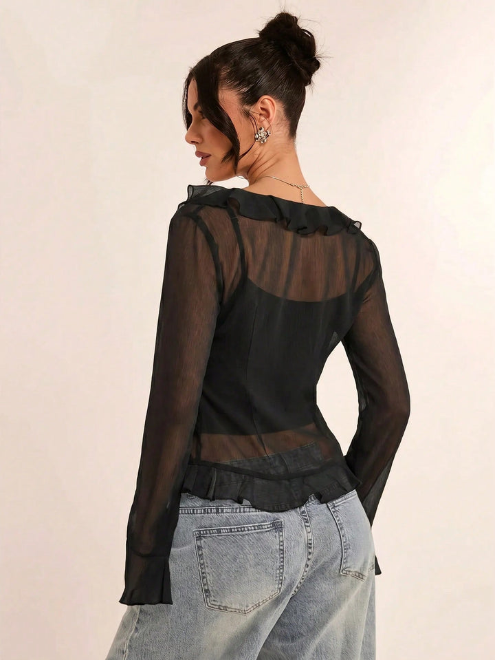 Bluza SHEIN, negru