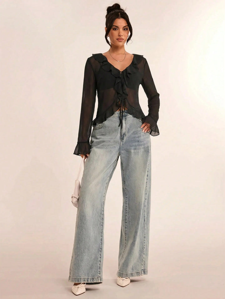 Bluza SHEIN, negru