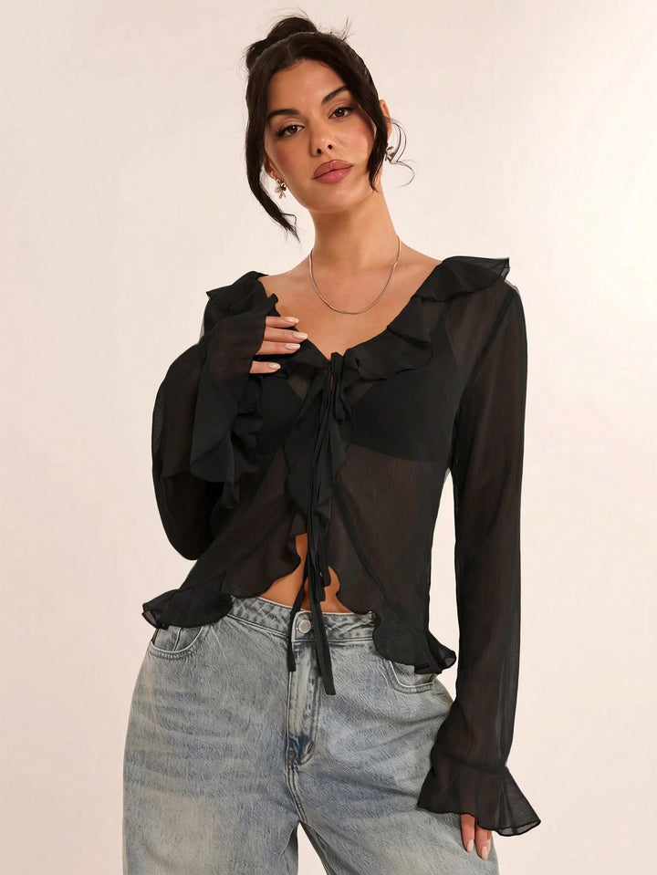 Bluza SHEIN, negru