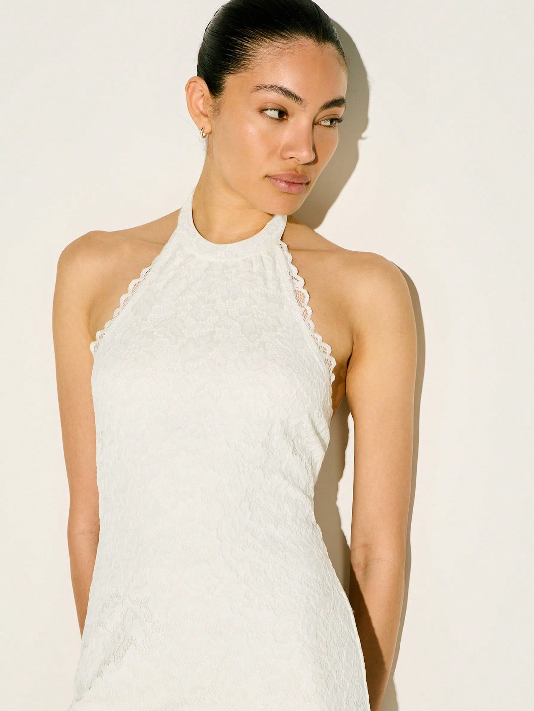 Rochie maxi SHEIN, alb