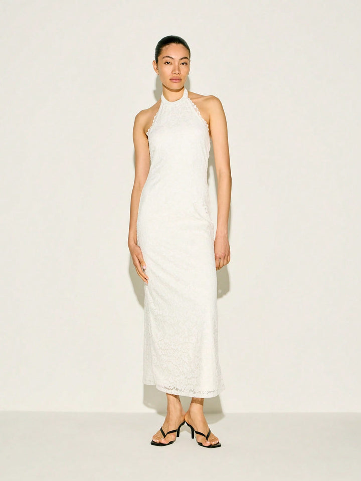 Rochie maxi SHEIN, alb