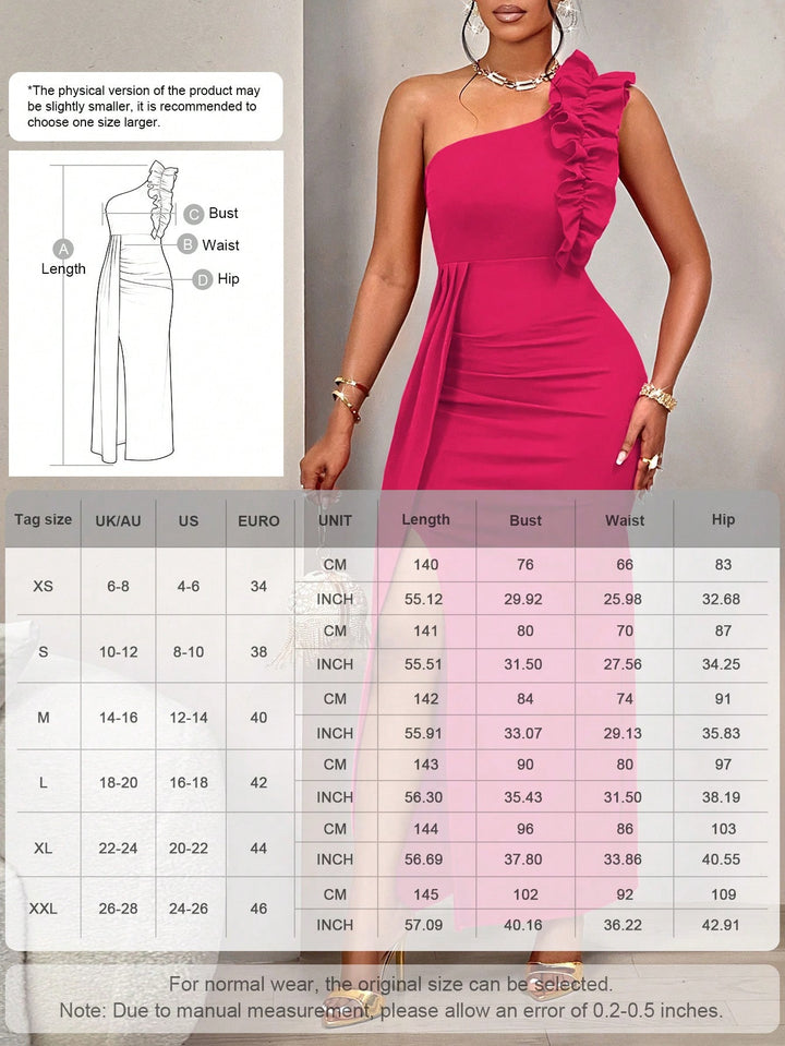 Rochie maxi SHEIN, roz
