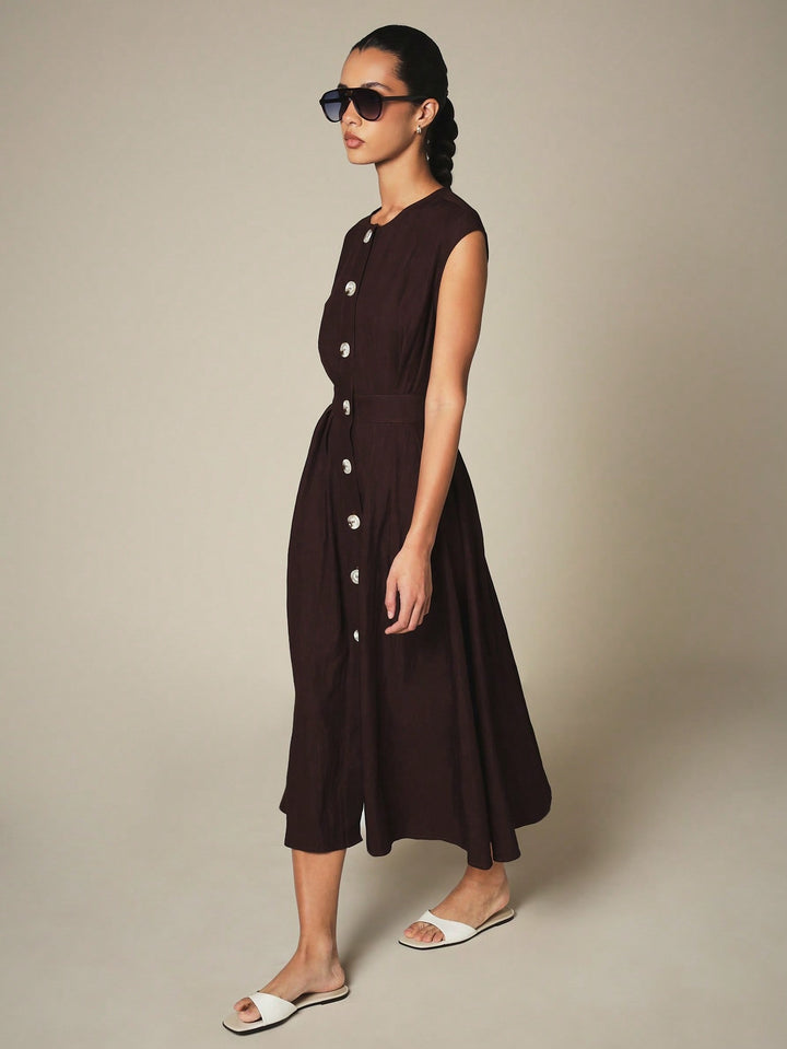 Rochie midi SHEIN, roșu