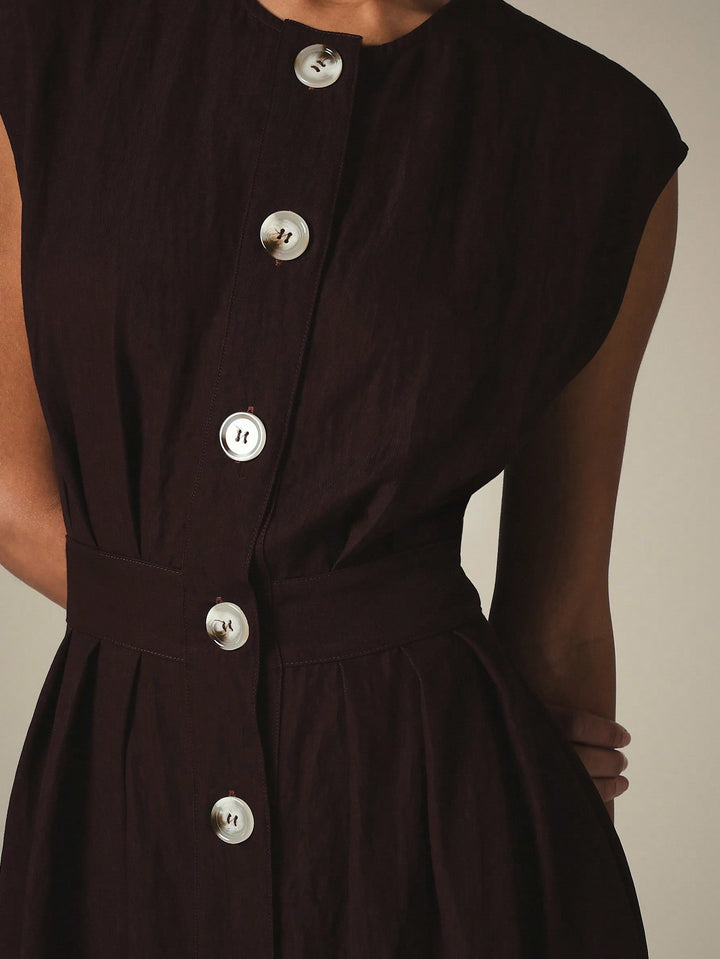 Rochie midi SHEIN, roșu